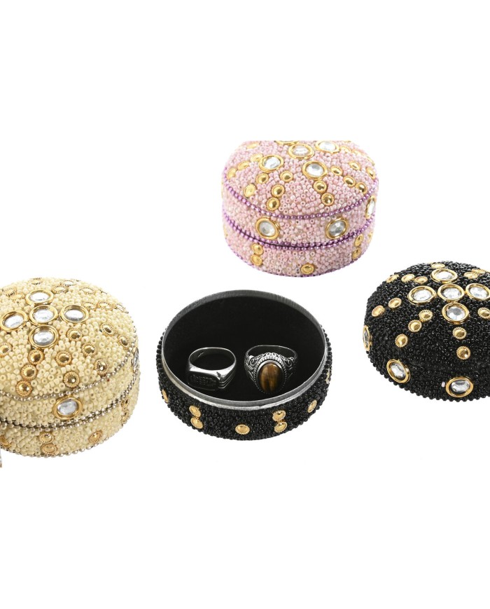 Scatola-Portagioie Home ESPRIT Giallo Azzurro Arancio Rosa Alluminio 7,5 x 7,5 x 5 cm (8 Unità) Scatola-Portagioie Home ESPRIT Giallo Azzurro Arancio Rosa Alluminio 7,5 x 7,5 x 5 cm (8 Unità)