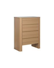 Cassettiera Rattan Naturale 27 x 73 x 25 cm 4 casseti