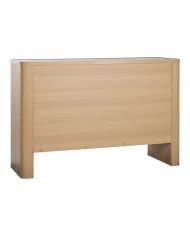 Cassettiera Home ESPRIT Naturale Grigio chiaro Moderno 120 x 40 x 80 cm