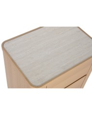 Comodino Home ESPRIT Naturale Grigio chiaro 56 X 40 X 51 cm Comodino Home ESPRIT Naturale Grigio chiaro 56 X 40 X 51 cm
