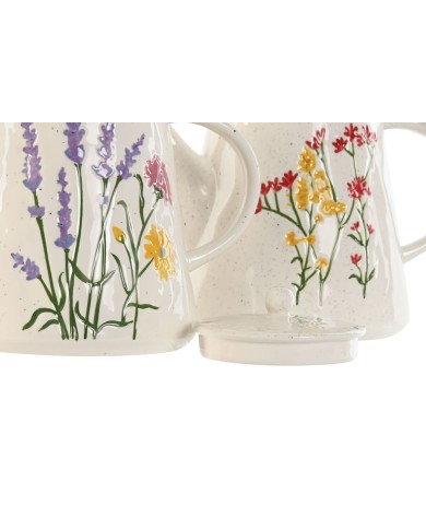 Teiera Home ESPRIT Multicolore Porcellana 900 ml (2 Unità) Teiera Home ESPRIT Multicolore Porcellana 900 ml (2 Unità)