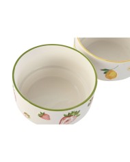 Ciotola Home ESPRIT Giallo Rosso Verde Porcellana Moderno 600 ml 15,3 X 15,3 X 9 cm (2 Unità) Ciotola Home ESPRIT Giallo Rosso Verde Porcellana Moderno 600 ml 15,3 X 15,3 X 9 cm (2 Unità)