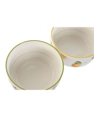 Insalatiera Home ESPRIT Giallo Rosso Verde Porcellana 21 x 21 x 12 cm (2 Unità) Insalatiera Home ESPRIT Giallo Rosso Verde Porcellana 21 x 21 x 12 cm (2 Unità)