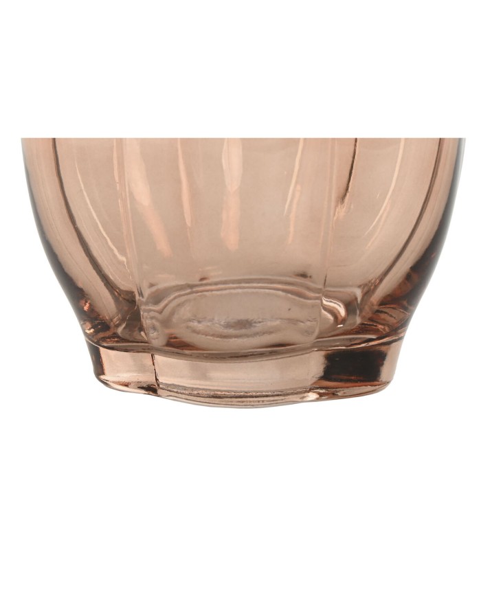 Vaso Home ESPRIT Ambra Cristallo Moderno 16 x 16 x 26 cm Vaso Home ESPRIT Ambra Cristallo Moderno 16 x 16 x 26 cm