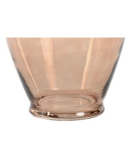 Vaso Home ESPRIT Ambra Cristallo Moderno 16 x 16 x 27 cm Vaso Home ESPRIT Ambra Cristallo Moderno 16 x 16 x 27 cm