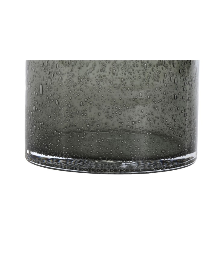 Vaso Home ESPRIT Verde Cristallo Moderno 13,7 X 13,7 X 25,6 cm Vaso Home ESPRIT Verde Cristallo Moderno 13,7 X 13,7 X 25,6 cm