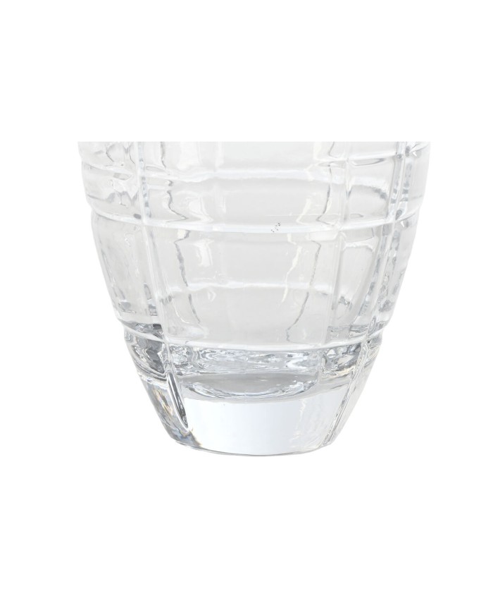 Vaso Home ESPRIT Trasparente Cristallo Moderno 11,5 X 11,5 X 28 CM Vaso Home ESPRIT Trasparente Cristallo Moderno 11,5 X 11,5 X 28 CM