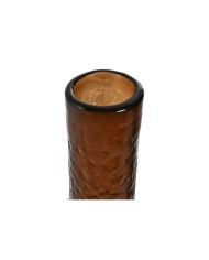 Vaso Home ESPRIT Marrone Cristallo Moderno 12,5 X 12,5 X 50,5 cm Vaso Home ESPRIT Marrone Cristallo Moderno 12,5 X 12,5 X 50,5 cm