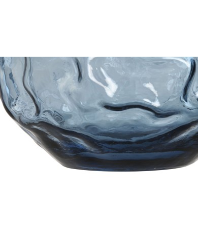 Vaso Home ESPRIT Azzurro Cristallo Moderno 21,5 x 21,5 x 19 cm Vaso Home ESPRIT Azzurro Cristallo Moderno 21,5 x 21,5 x 19 cm