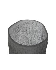 Vaso Home ESPRIT Grigio Cristallo Moderno 14 x 14 x 31,5 cm Vaso Home ESPRIT Grigio Cristallo Moderno 14 x 14 x 31,5 cm