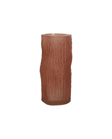 Vaso Home ESPRIT Terracotta Cristallo Moderno 14 x 14 x 31,5 cm Vaso Home ESPRIT Terracotta Cristallo Moderno 14 x 14 x 31,5 cm