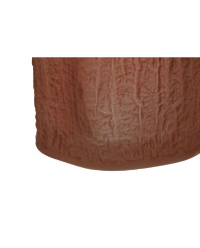 Vaso Home ESPRIT Terracotta Cristallo Moderno 14 x 14 x 31,5 cm Vaso Home ESPRIT Terracotta Cristallo Moderno 14 x 14 x 31,5 cm