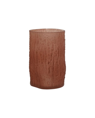 Vaso Home ESPRIT Terracotta Cristallo Moderno 14 x 14 x 21 cm Vaso Home ESPRIT Terracotta Cristallo Moderno 14 x 14 x 21 cm