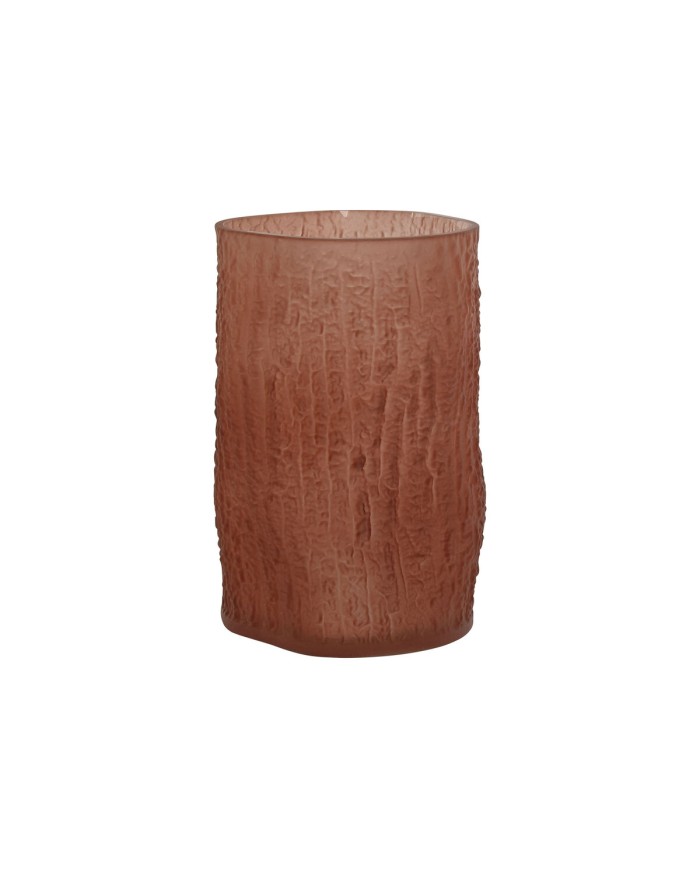 Vaso Home ESPRIT Terracotta Cristallo Moderno 14 x 14 x 21 cm Vaso Home ESPRIT Terracotta Cristallo Moderno 14 x 14 x 21 cm