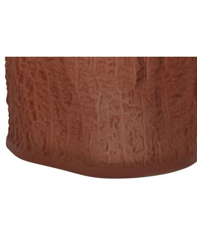 Vaso Home ESPRIT Terracotta Cristallo Moderno 14 x 14 x 21 cm Vaso Home ESPRIT Terracotta Cristallo Moderno 14 x 14 x 21 cm