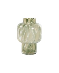 Vaso Home ESPRIT Terracotta Cristallo Moderno 14 x 14 x 21 cm Vaso Home ESPRIT Terracotta Cristallo Moderno 14 x 14 x 21 cm