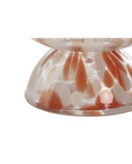 Vaso Home ESPRIT Crema Terracotta Cristallo Moderno 16 x 16 x 24 cm Vaso Home ESPRIT Crema Terracotta Cristallo Moderno 16 x 16 x 24 cm