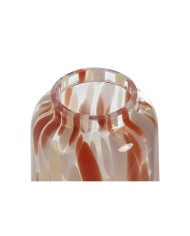 Vaso Home ESPRIT Crema Terracotta Cristallo Moderno 12,5 x 12,5 x 30 cm Vaso Home ESPRIT Crema Terracotta Cristallo Moderno 12,5 x 12,5 x 30 cm