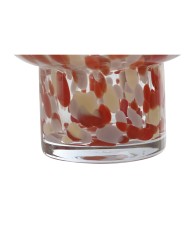 Vaso Home ESPRIT Crema Terracotta Cristallo Moderno 15 x 15 x 21 cm Vaso Home ESPRIT Crema Terracotta Cristallo Moderno 15 x 15 x 21 cm