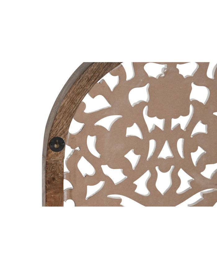 Decorazione da Parete Home ESPRIT Bianco Naturale Mandala Arabo 45 x 3,3 x 95 cm (2 Unità) Decorazione da Parete Home ESPRIT Bianco Naturale Mandala Arabo 45 x 3,3 x 95 cm (2 Unità)