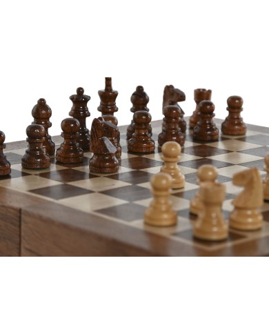 Scacchi Home ESPRIT Acero Acacia Scacchi Home ESPRIT Acero Acacia