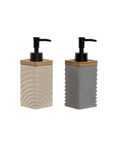 Dispenser di Sapone Home ESPRIT Nero Grigio Crema Bambù Dolomite 320 ml (2 Unità) Dispenser di Sapone Home ESPRIT Nero Grigio Crema Bambù Dolomite 320 ml (2 Unità)