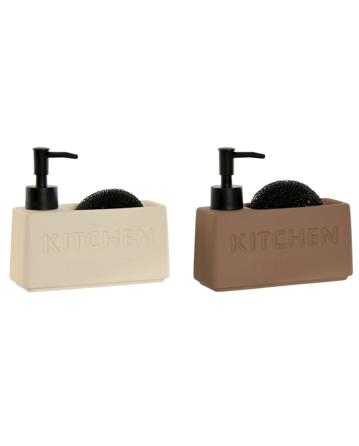 Portasapone Home ESPRIT Terracotta ABS Dolomite (2 Unità) Portasapone Home ESPRIT Terracotta ABS Dolomite (2 Unità)