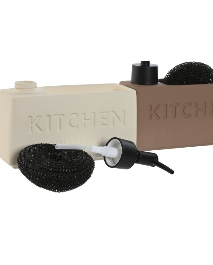 Portasapone Home ESPRIT Terracotta ABS Dolomite (2 Unità) Portasapone Home ESPRIT Terracotta ABS Dolomite (2 Unità)