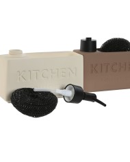 Portasapone Home ESPRIT Terracotta ABS Dolomite (2 Unità) Portasapone Home ESPRIT Terracotta ABS Dolomite (2 Unità)