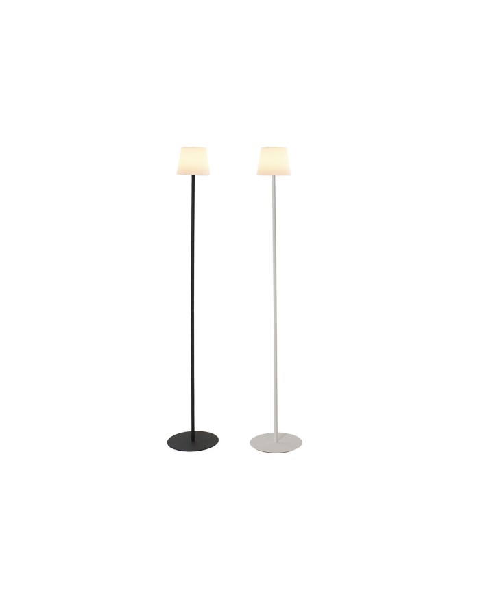 Lampada ad energia solare Home ESPRIT Nero 25 x 25 x 140 cm
