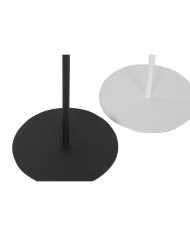 Lampada ad energia solare Home ESPRIT Nero 25 x 25 x 140 cm