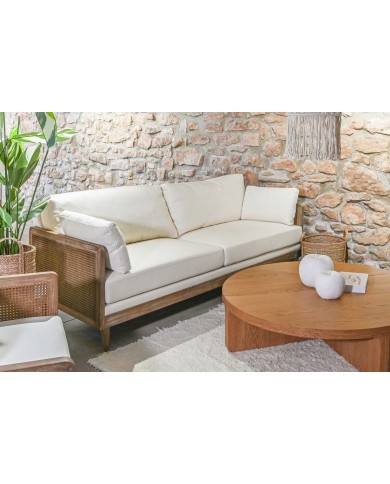 Divano Home ESPRIT Marrone 208 x 86 x 88 cm