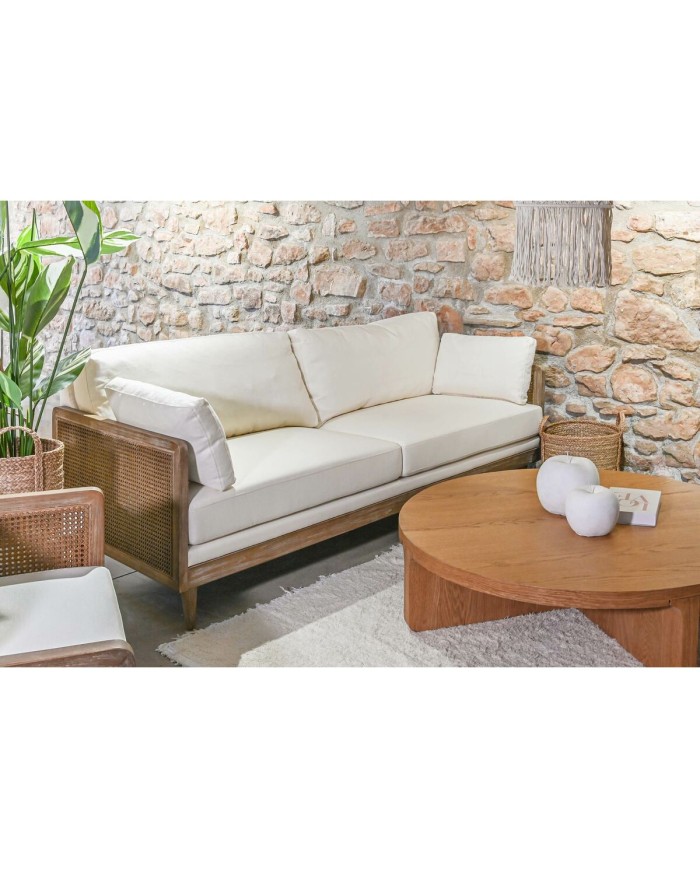 Divano Home ESPRIT Marrone 208 x 86 x 88 cm