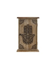 Armadietto portachiavi Home ESPRIT Naturale 18 x 7,5 x 28 cm