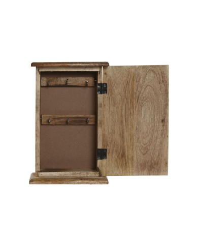 Armadietto portachiavi Home ESPRIT Naturale 18 x 7,5 x 28 cm