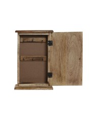 Armadietto portachiavi Home ESPRIT Naturale 18 x 7,5 x 28 cm