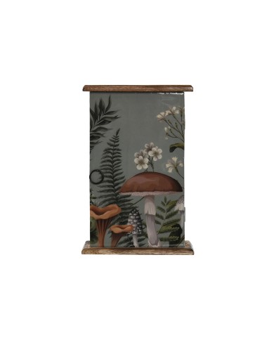 Armadietto portachiavi Home ESPRIT Naturale 18 x 7,5 x 28 cm