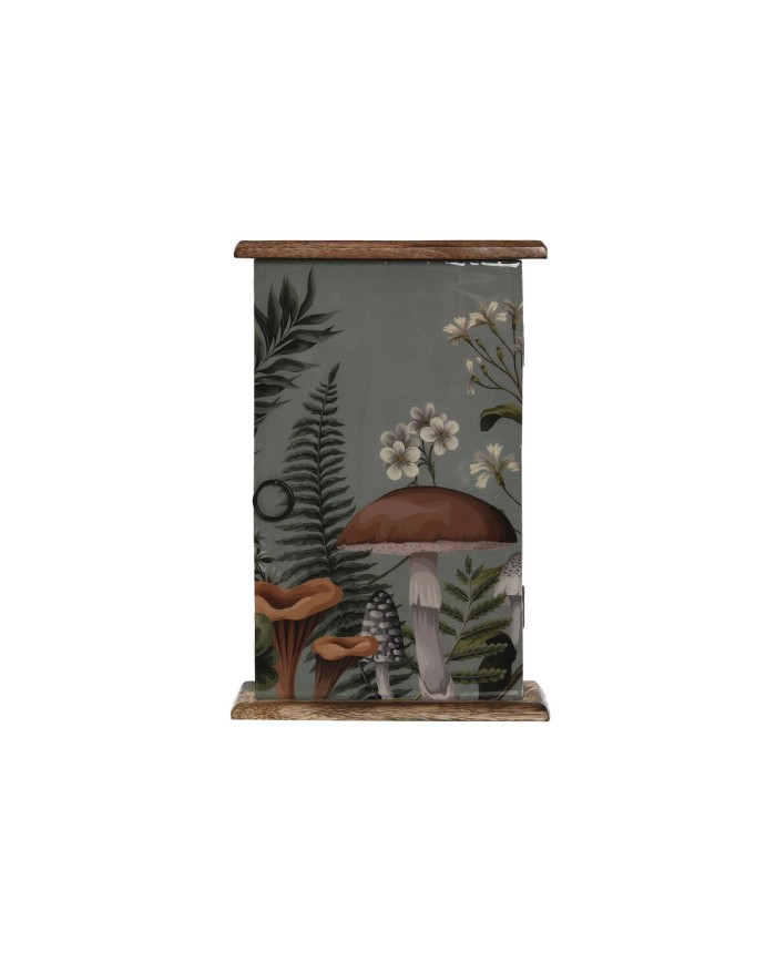 Armadietto portachiavi Home ESPRIT Naturale 18 x 7,5 x 28 cm