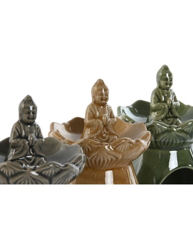 Bruciatore Home ESPRIT 9 x 9 x 14,5 cm (3 Unità) Bruciatore Home ESPRIT 9 x 9 x 14,5 cm (3 Unità)