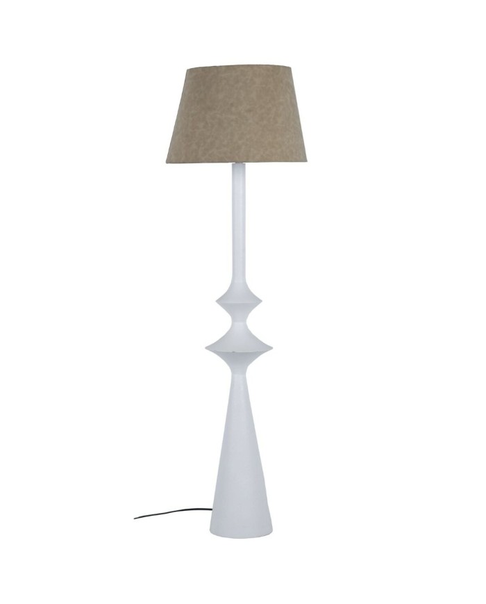 Lampada da Terra Home ESPRIT Bianco 43 x 43 x 150 cm
