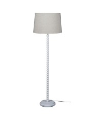 Lampada da Terra Home ESPRIT Bianco 40 x 40 x 144 cm