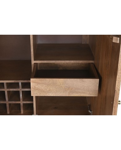 Portabottiglie Home ESPRIT Naturale 90 x 45 x 156 cm