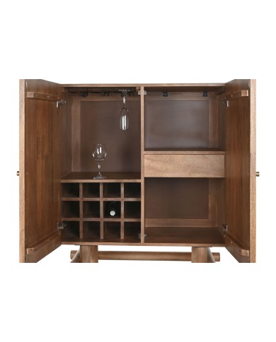 Portabottiglie Home ESPRIT Naturale 90 x 45 x 156 cm