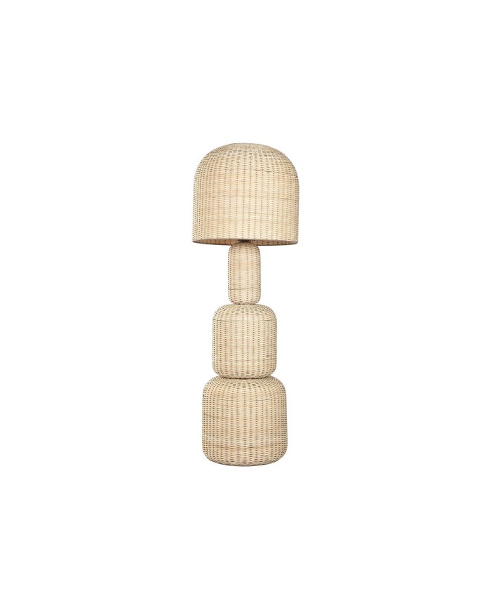 Lampada da Terra Home ESPRIT Beige 50 x 50 x 148 cm Lampada da Terra Home ESPRIT Beige 50 x 50 x 148 cm