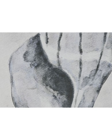 Quadro Home ESPRIT Grigio Naturale 50 x 2,5 x 60 cm (4 Unità)