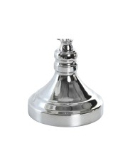 Lampada da Terra Home ESPRIT Bianco Argentato 50 W 220 V 35 x 35 x 150 cm (3 Pezzi)