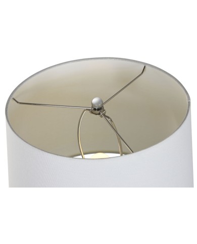 Lampada da Terra Home ESPRIT Bianco Argentato 50 W 220 V 35 x 35 x 150 cm (3 Pezzi) Lampada da Terra Home ESPRIT Bianco Argentato 50 W 220 V 35 x 35 x 150 cm (3 Pezzi)