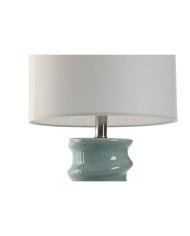 Lampada da tavolo Home ESPRIT Bianco Blu cielo 50 W 220 V