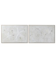 Quadro Home ESPRIT Spiaggia Mediterraneo 72,5 x 3 x 52,5 cm (2 Unità) Quadro Home ESPRIT Spiaggia Mediterraneo 72,5 x 3 x 52,5 cm (2 Unità)