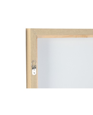 Quadro Home ESPRIT Azzurro Palme Tropicale 180 x 4 x 120 cm (3 Pezzi)